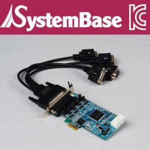 SystemBase(시스템베이스) 4포트 RS-422/485 PCI Express 시리얼