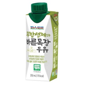 파스퇴르 바른목장 우유  250ml  20개