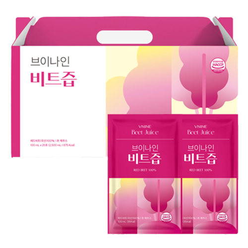 <b>브이나인</b> 비트즙 25p  1개  2.5L