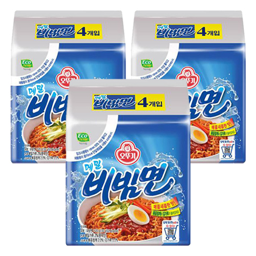 오뚜기 메밀 비빔면 130g, 12개 (6,890원) (와우무료)