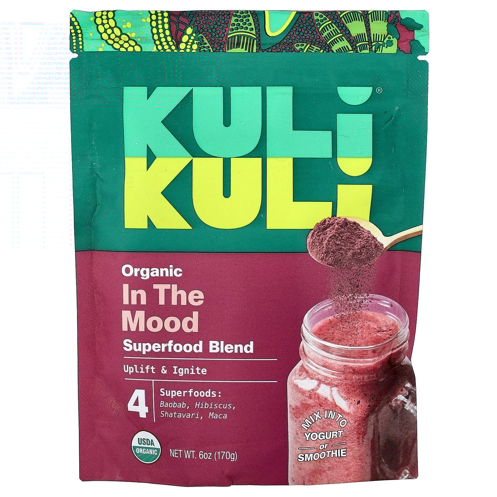 <b>Kuli Kuli</b> Superfood Blend In the Mood 6 oz 170 g