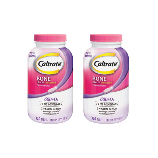 2X  칼레이트  .  건강  어드밴스드  <b>600D3  플러스  미네랄</b>  320정