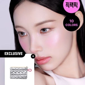 [글린트] [직잭픽][단독컬러 8호/10호][파우치증정] ✨NEW✨ 베이크드 블러쉬 (10종 택1)_52520095S