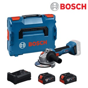 보쉬 앵글 충전 그라인더 GWS 18V-8 5.0Ah 배터리 2개세트