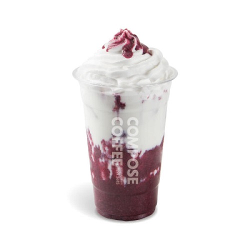 컴포즈커피 블루베리라떼 아이스(ICED)