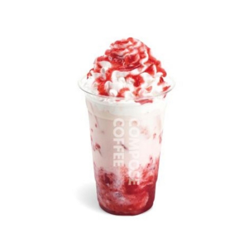 컴포즈커피 딸기라떼 아이스(ICED) 성분 분석