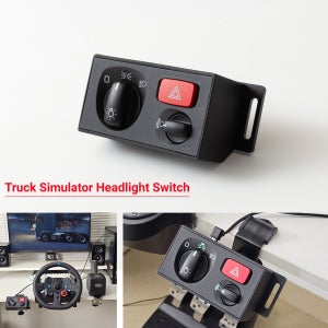 PC USB 헤드라이트 스위치 허브 (ATS ETS2 CTS 유로 트럭 시뮬레이터 2, 로지텍 G29 G27 G923, 트러스트마스터 T300RS/GT, PXN, MOZA R3 호