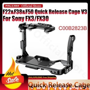 Falcam F22&F38&F50 퀵 릴리스 래빗 케이지 V3 Sony FX3 / FX30용 낙하 방지 내구성 카메라 액세서리 -Falcam 공식 스토어
