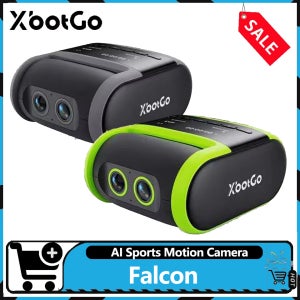 XbotGo Falcon 4K 예측형 AI 스포츠 모션 카메라, 축구 경기 선수 자동 추적 및 라이브 스트리밍 지원