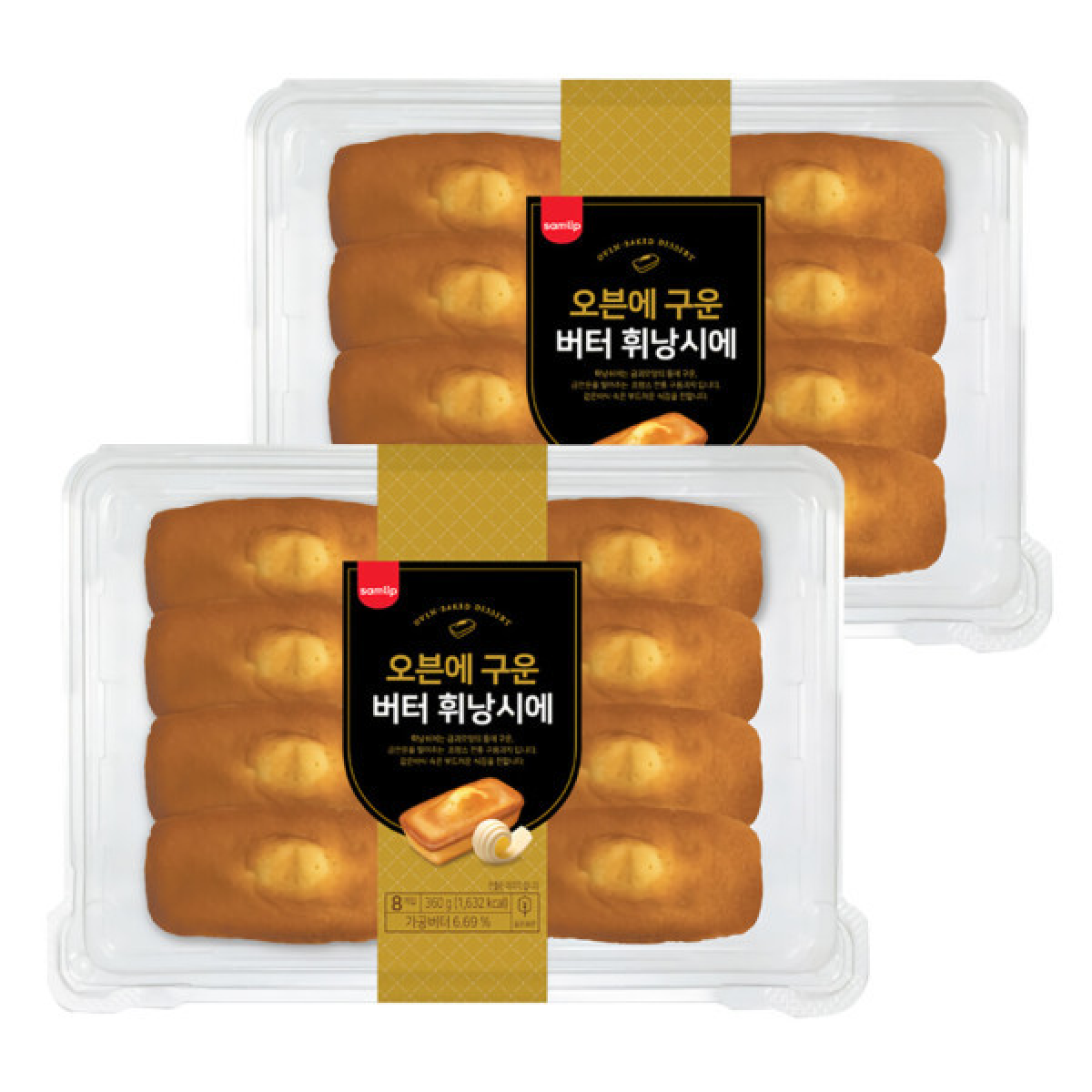 SPC 삼립 오븐에구운 버터 휘낭시에