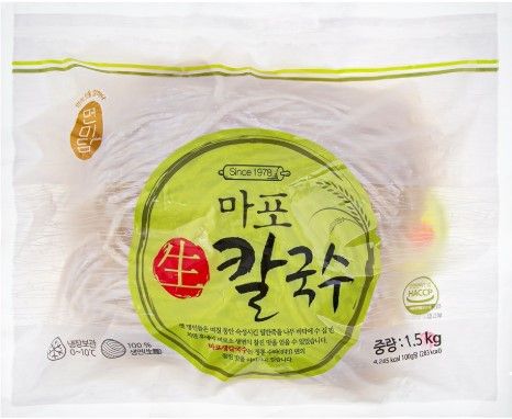 마포식품 마포생칼국수 성분 분석