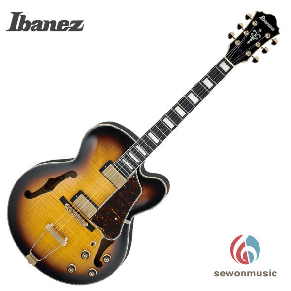 Ibanez 아이바네즈 일렉기타 할로우바디 썬버스트 AF95FM