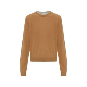 베르사체 logo-embroidered jumper 10243981A17823