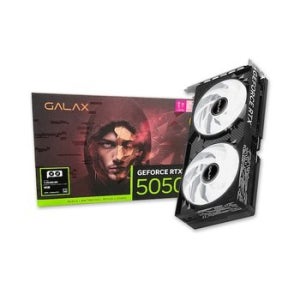 갤럭시 GALAX 지포스 RTX 5050 BLACK OC D6 8GB DUAL HDMI