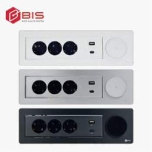 BIS 플랫 빌트인콘센트 BID-N203MWF 콘센트 3구 USB A+C타입 고속무선충전