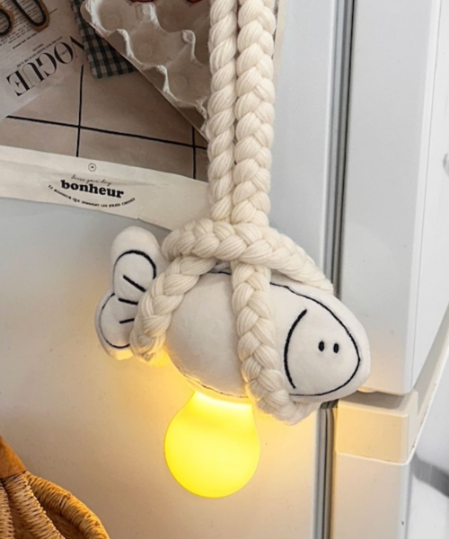 나무향기 원목 액막이 명태 조명