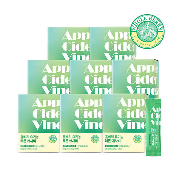 <b>홀푸드코리아</b> 홀베리 유기농 레몬애사비 20gx14포x8박스 총112포