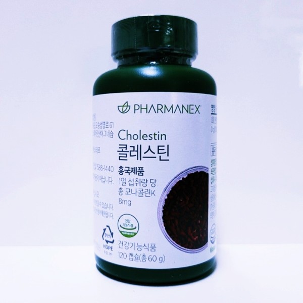 <b>파마넥스 콜레스틴</b>/120캡슐/콜레스테롤 개선 (<b>국내</b>정품)