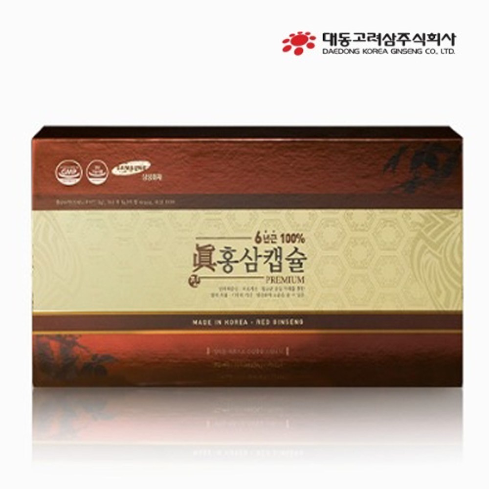 진홍삼캡슐 240캡슐 6년근 국내산 홍삼 <b>직장인</b> 청소년 수험생 진세노사이드