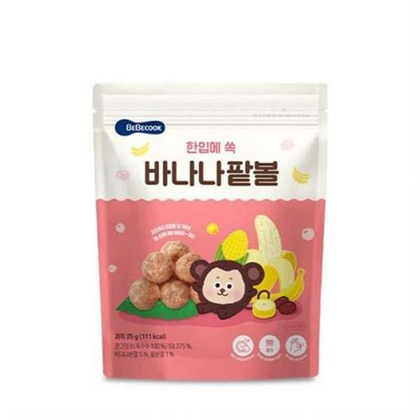 한입에 쏙 바나나팥볼 제품 이미지