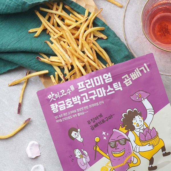 맛의고수 프리미엄 황금호박고구마스틱 곱빼기 성분 분석