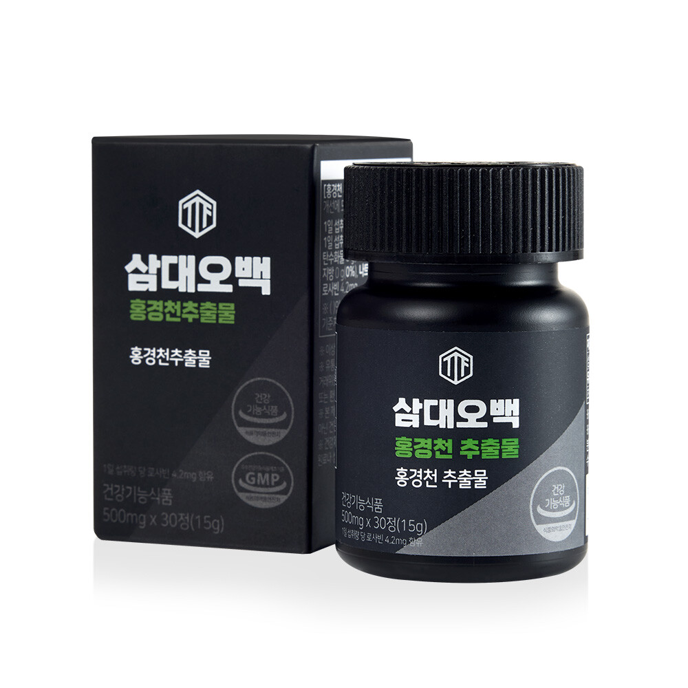 삼대오백 홍경천 추출물 영양제 로사빈 200mgx30정