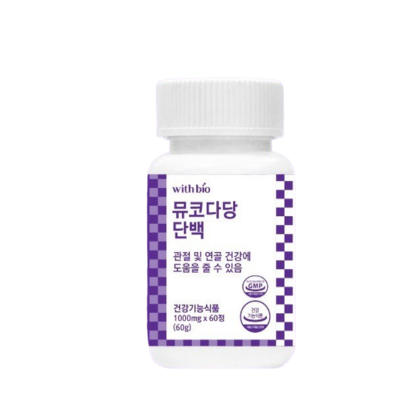 관절·연골 건강엔 뮤코다당단백(콘드로이친) 1200