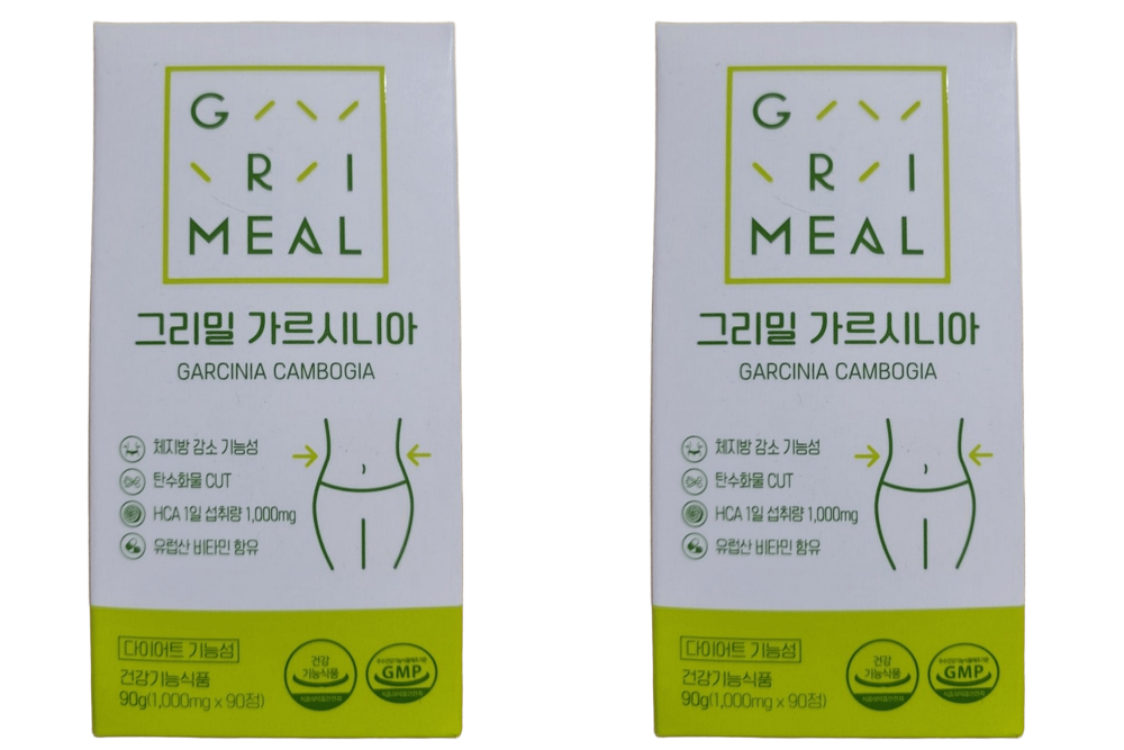 <b>그리밀</b> <b>그리밀</b> 가르시니아 1000mg 90정 2세트