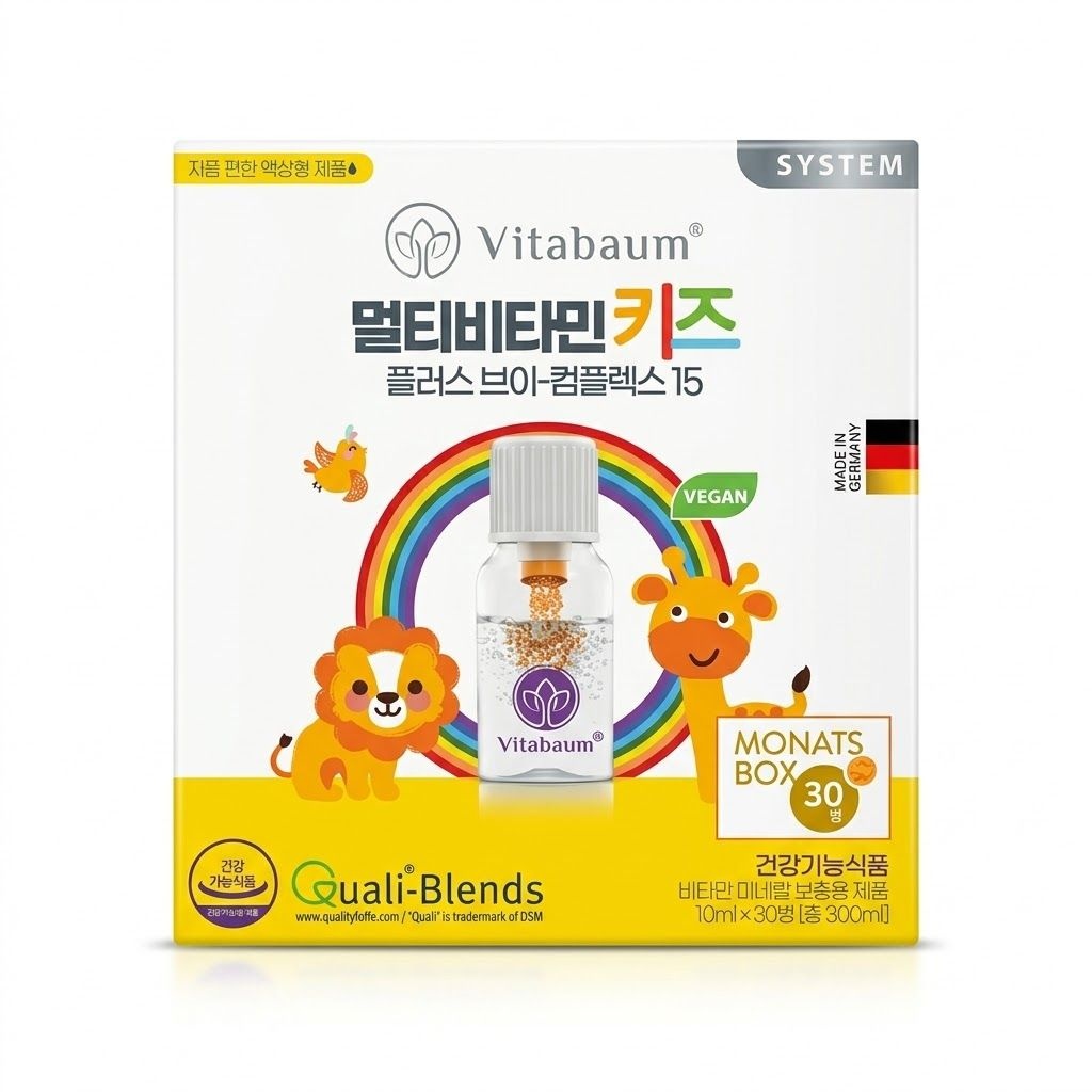<b>비타</b>바움 멀티<b>비타</b>민 <b>키즈</b> 10ml 30병