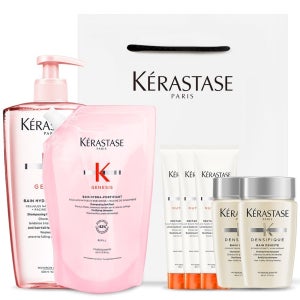 케라스타즈 [단독] 방 제네시스 대용량 샴푸 1L 세트 (+뉴트리티브 테르미크 30ml 3개+덴시피크 샴푸 80ml 2개+쇼핑백)