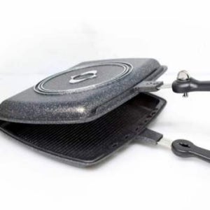 스텐 양면팬 양면 마블 코팅 직화구이 직화팬 누룽지팬