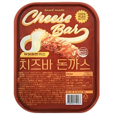 유혜광식품 유혜광돈까스 수제 치즈바 돈까스