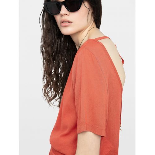 쟈딕앤볼테르 Ella Open Back T Shirt