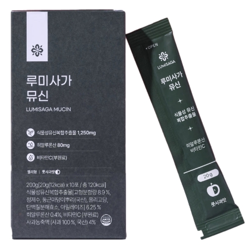 루미사가 뮤신 20g x 10포, 6개