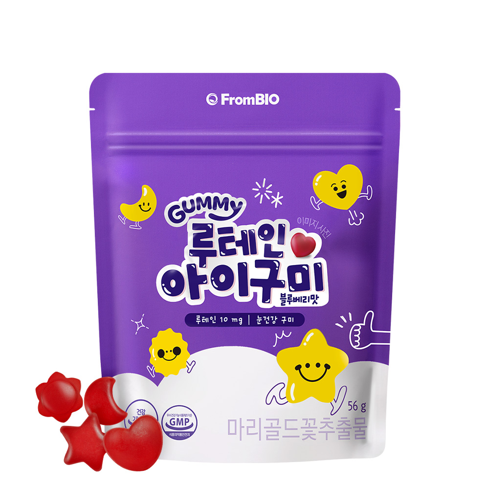 프롬바이오 루테인 아이구미 블루베리맛 4g x 14구미, 1개