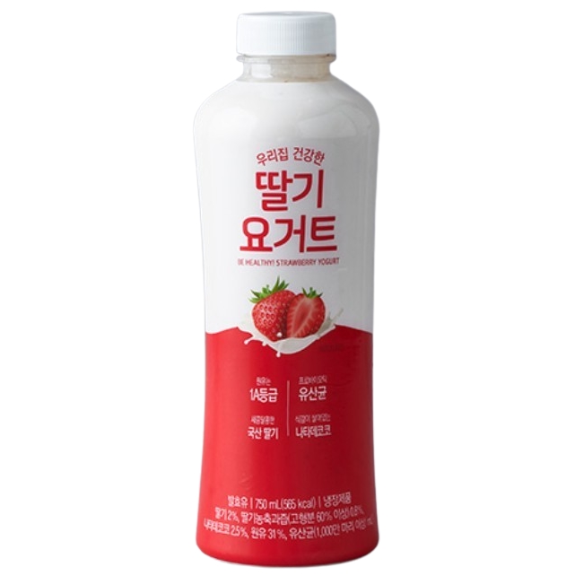 서울에프엔비 우리집 건강한 딸기 요거트 성분 분석