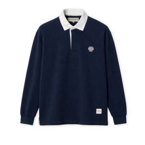 [에든버러 클럽] CLASSIC SOLID RUGBY T-SHIRT (NAVY)