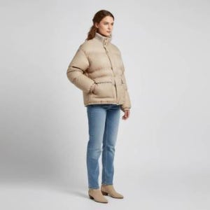 셀린느 라이트 나일론 푸퍼 패딩 자켓 베이지 여성 RV0VN0T69 02BG 1555650