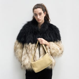 [르페이스] [3차] Studded Small Shoulder Bag, Sand beige
