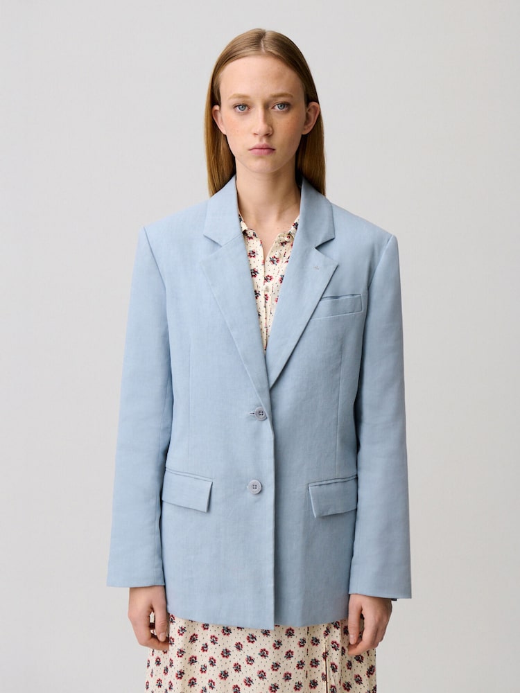 [끌로디] Tailored Blazer - Light Blue 하늘색 CI6311S02Q