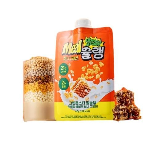 밀슐랭 단백질 쉐이크 허니 그레인 제품 이미지