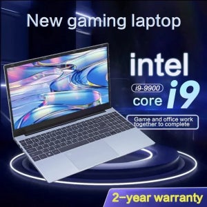 2026년형 최신 인텔 I9-9900 15.6인치 백라이트 지문인식 노트북 윈도우 11 오피스 학습용 게이밍 컴퓨터 PC