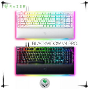 Razer BlackWidow V4 Pro 유선 기계식 키보드 8 마크로 키 8000Hz 폴링 ABS 키캡 자기 손목 받침대 Esports