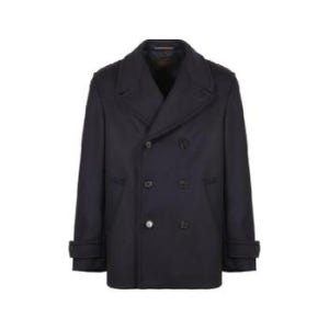 슬로웨어 더블브레스트 울 블렌드 코트 63M407M4646 820 TP959658336