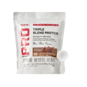[롯데백화점] GNC [GNC] 트리플 블렌드 프로틴 ( 3종 단백질 구성 / 2kg / 50일분 ) LE1221253732