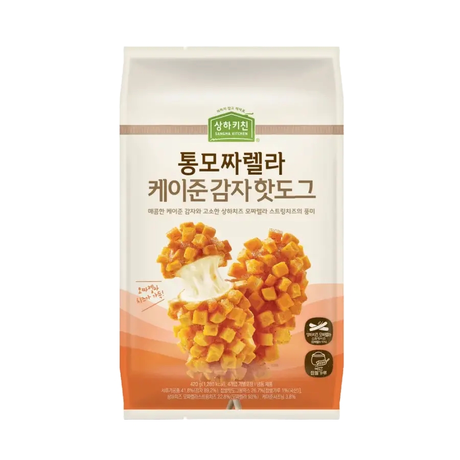 상하키친 통모짜케이준 감자 핫도그 성분 분석