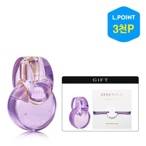 [롯데백화점] 불가리 퍼퓸 옴니아 아메시스트 오 드 뚜왈렛 50ML(+5ML&옴니아 브레이슬렛) LE1221023986