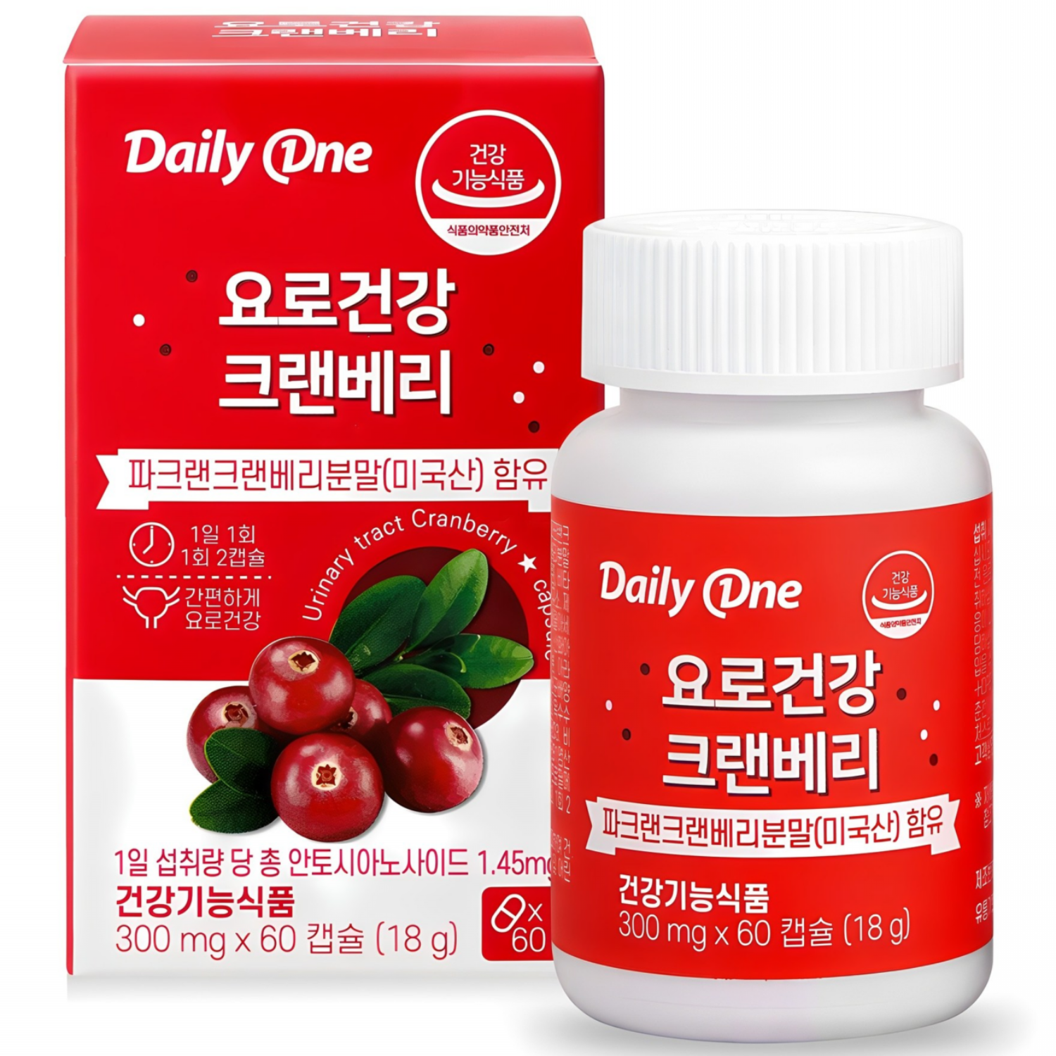 데일리원 요로건강 크랜베리