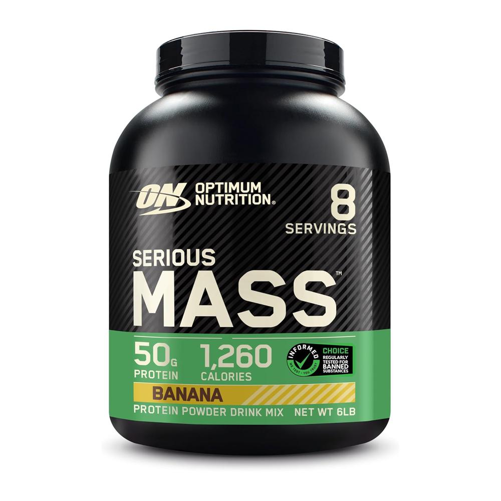 Optimum Nutrition 옵티멈뉴트리션 <b>시리어스매스 바나나</b> 고칼로리 체중증가 보충제  1개