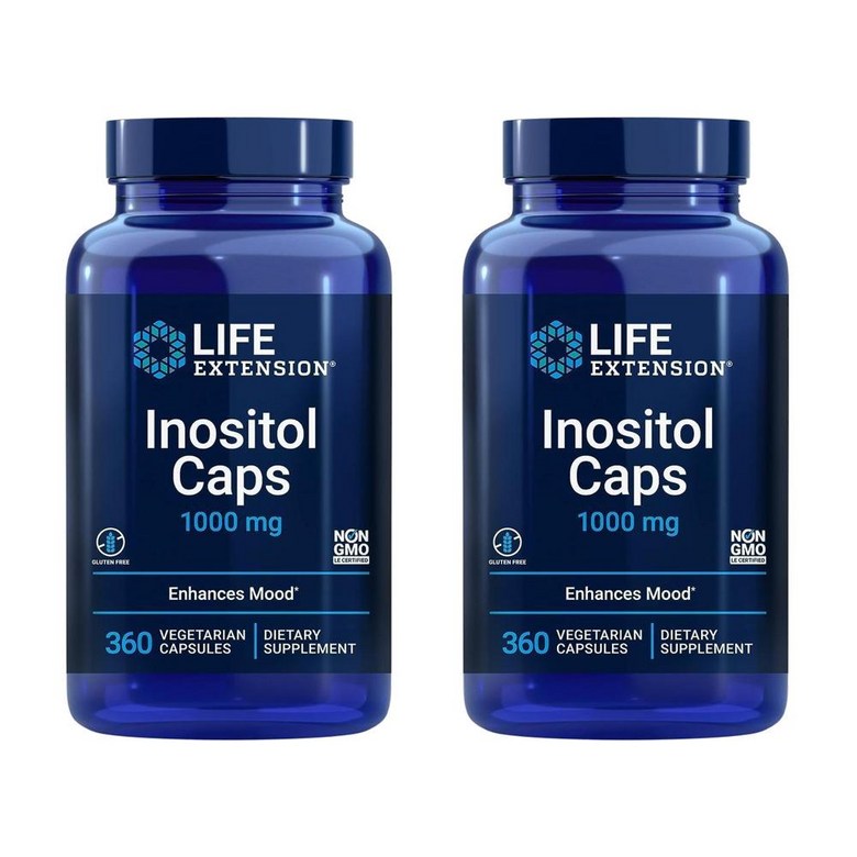 라이프 익스텐션 <b>이노시톨 캡슐 1000mg</b> 360정  2개